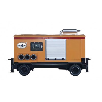 LGB敷膠雙螺桿半掛式移動泵車